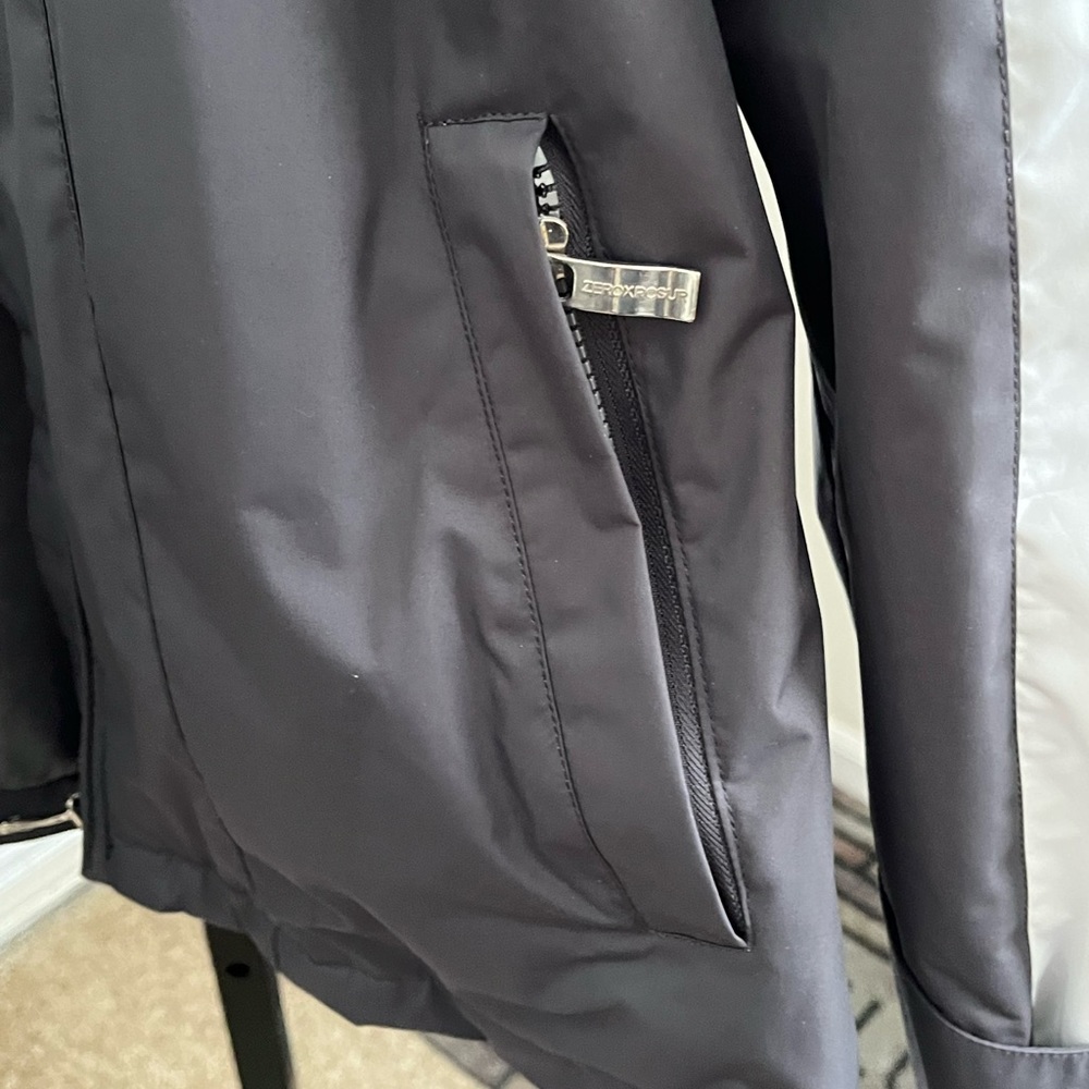 ZEROXPOSUR NWOT AUTHENTIC WOMEN’S WEATHER SYSTEM DETACHABLE HOOD JACKET - Picture 16 of 17